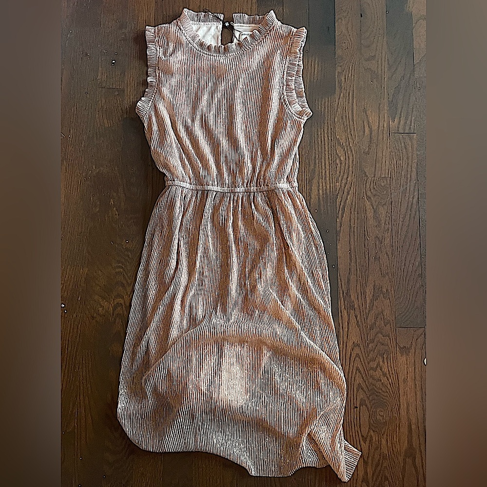 Gold and Peach Dress